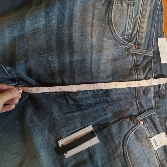 Judy Blue Women's High Waist Blue Ankle Jeans Size 20 W Tummy Control Top - Picture 7 of 7